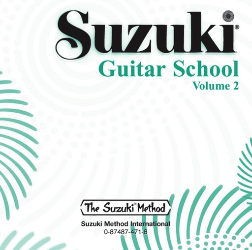 Suzuki Guitar School Book/Volume 2 - CD Only Summy Birchard 0471