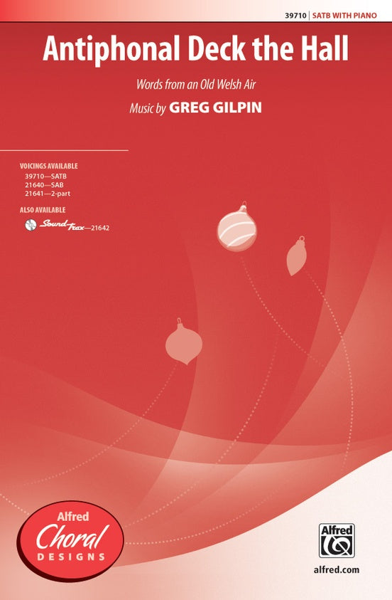 Antiphonal Deck the Hall – SATB Choral Octavo (Digital Download)