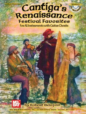 Cantigas Renaissance Festival Favourites Bk/Cd -