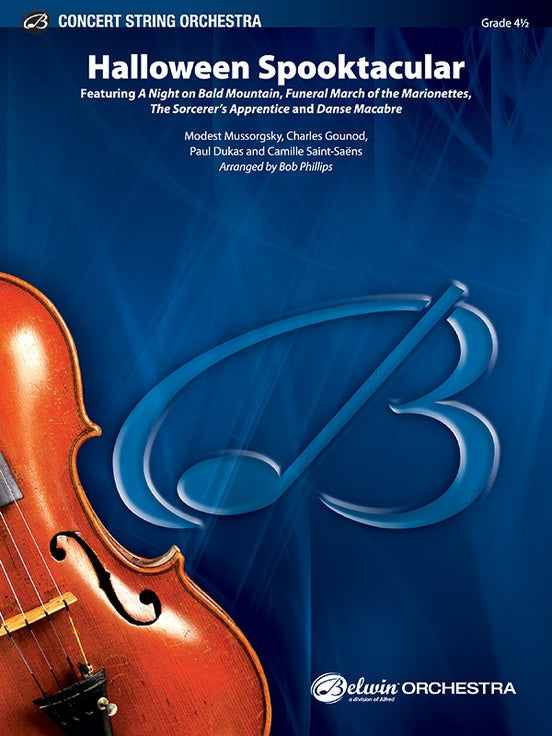 Halloween Spooktacular – String Orchestra Conductor Score & Parts (Digital Download)