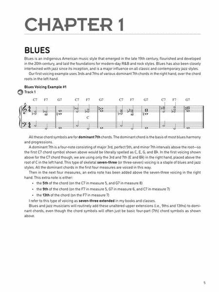 Piano Chord Voicings in All Styles - Piano/Audio Access Online Hal Leonard 365842