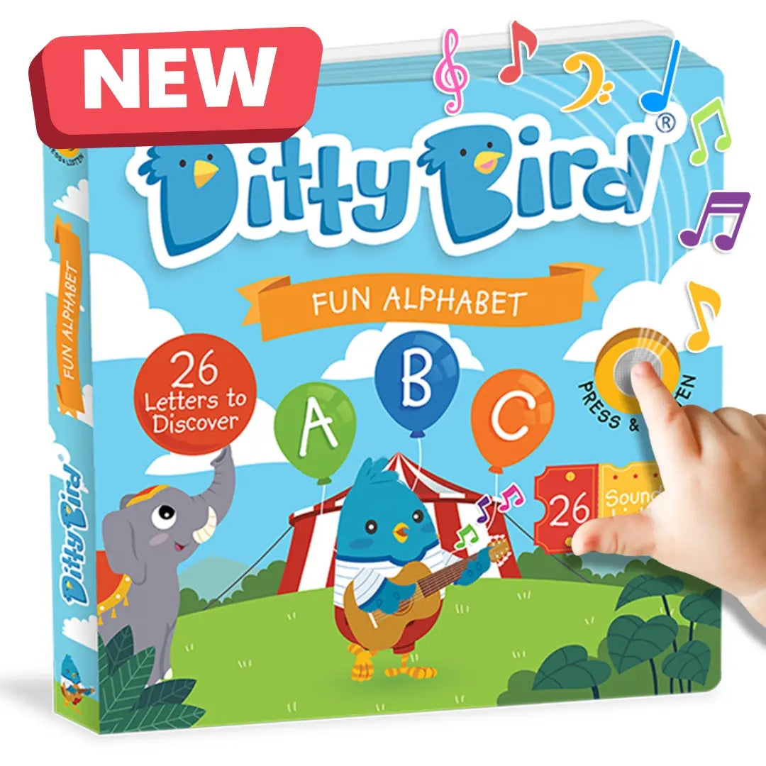 Ditty Bird "Fun Alphabet" Interactive Sound Book