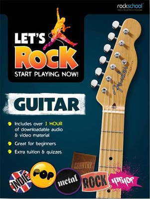 Let's Rock Guitar -Œ_ Start Playing Now! - Guitar Rock School Limited Guitar TAB Sftcvr/Online Video