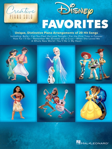 Disney Favorites - Creative Piano Solo - Various - Hal Leonard