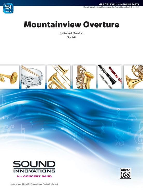 Mountainview Overture – Concert Band Conductor Score & Parts (Digital Download)