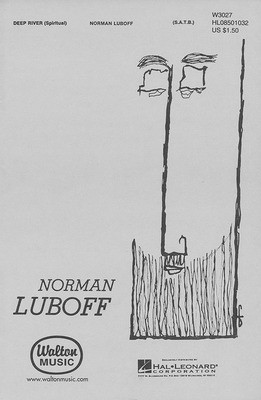 Deep River - SATB Norman Luboff Walton Music Choral Score Octavo