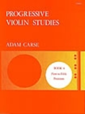 Carse Progressive Violin Studies Book 4