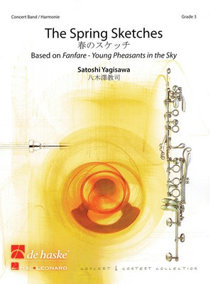 The Spring Sketches - Grade 3 - Score and Parts - Satoshi Yagisawa - De Haske Publications Score/Parts