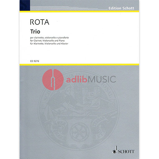 Rota - Trio for Clarinet Cello and Piano