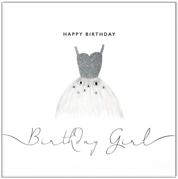 Greeting Card - Happy Birthday Birthday Girl