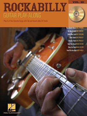 Rockabilly - Guitar Play-Along Volume 20 - Guitar Hal Leonard Guitar TAB with Lyrics & Chords /CD