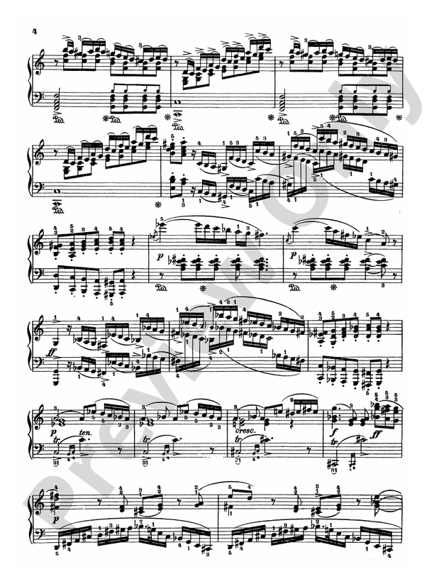 Weber - Four Piano Sonatas - Piano Solo (Digital Download)