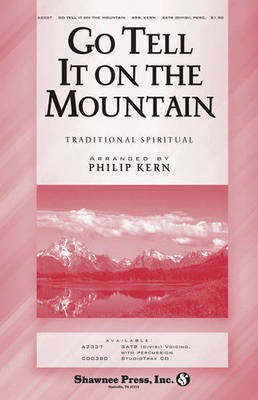 Go Tell It on the Mountain - Philip Kern Shawnee Press StudioTrax CD CD