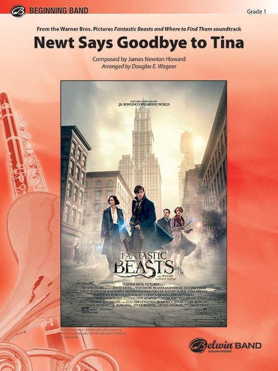 Newt Says Goodbye to Tina (from Fantastic Beasts and Where to Find Them) - Concert Band Conductor Score & Parts (Digital Download)