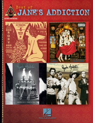 Best of Jane's Addiction - Guitar Hal Leonard Guitar TAB with Lyrics & Chords