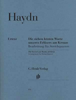 Seven Last Words of Christ Hob XX/1B String Qrt