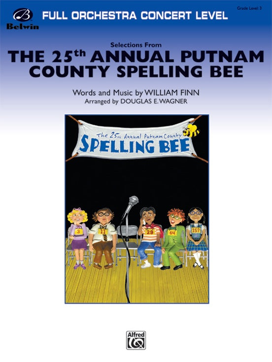 The 25th Annual Putnam County Spelling Bee,™ Selections from – Full Orchestra Conductor Score & Parts (Digital Download)