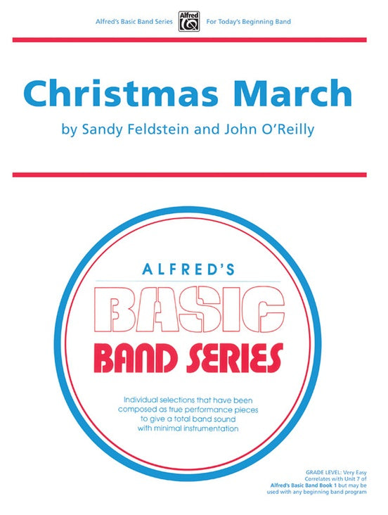 Christmas March - Concert Band Conductor Score & Parts (Digital Download)