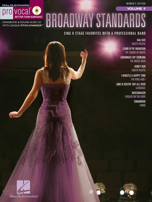 Broadway Standards - Pro Vocal Women's Edition Volume 9 - Various - Vocal Hal Leonard /CD