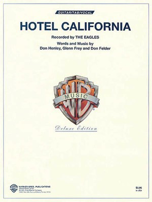 Hotel California - Guitar TAB Sheet Music - Guitar|Vocal Alfred Music Guitar TAB with Lyrics & Chords