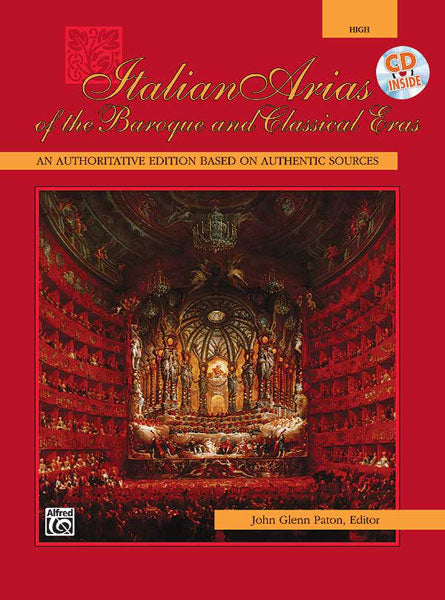 ITALIAN ARIAS OF BAROQUE & CLASSICAL HIGH BK/CD