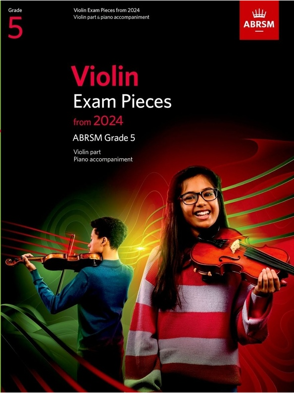 ABRSM Violin From 2024 Grade 5 Violin/Piano - ABRSM ABRSM 9781786015525