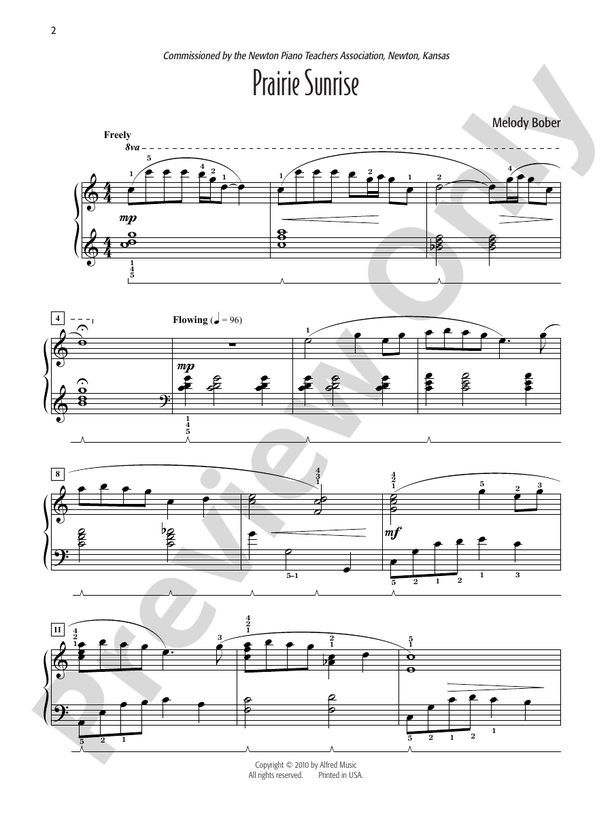 Melody Bober's Favorite Solos, Book 3 - Piano (Digital Download)