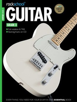 Rockschool Guitar - Grade 3 (2012-2018) - Guitar Rock School Limited Guitar TAB /CD