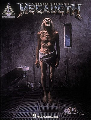Megadeth - Countdown to Extinction - Guitar Hal Leonard Guitar TAB with Lyrics & Chords