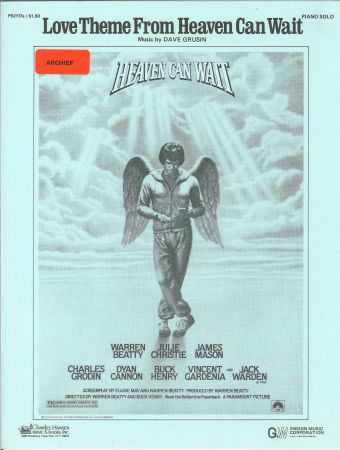 Love Theme (from 'Heaven Can Wait') - Piano Solo (Digital Download)