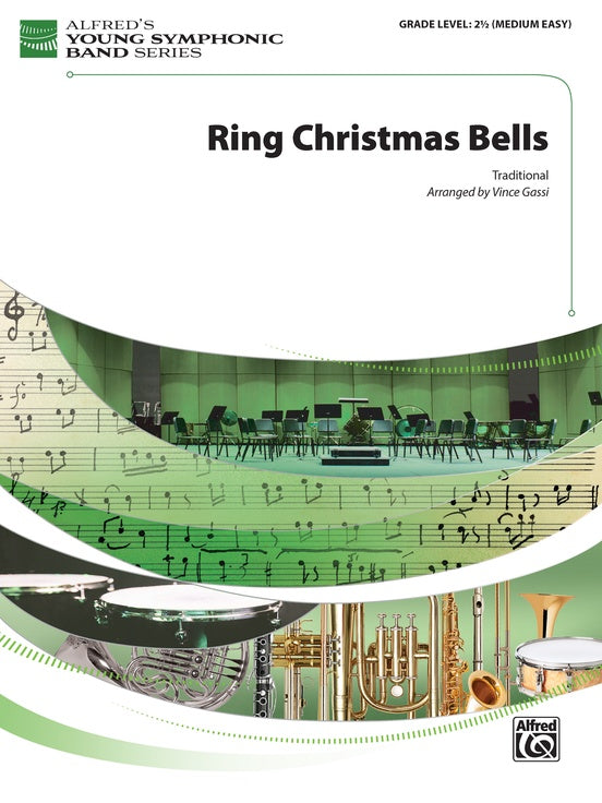 Ring Christmas Bells - Concert Band Conductor Score & Parts(Digital Download)