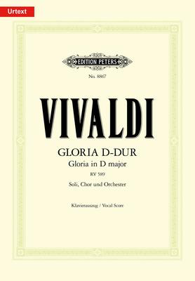 Vivaldi - Gloria D RV 589 - Vocal Score - Peters EP8867