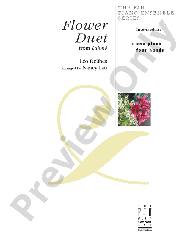 Flower Duet - Piano (Digital Download)