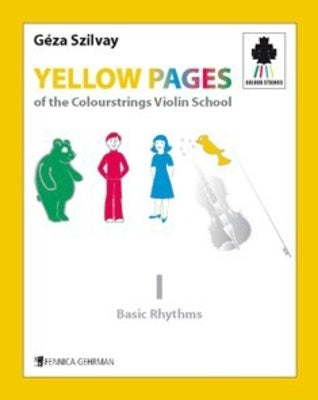 Yellow Pages Colourstrings Violin School 1 - Geza Szilvay - Fennica Gehrman