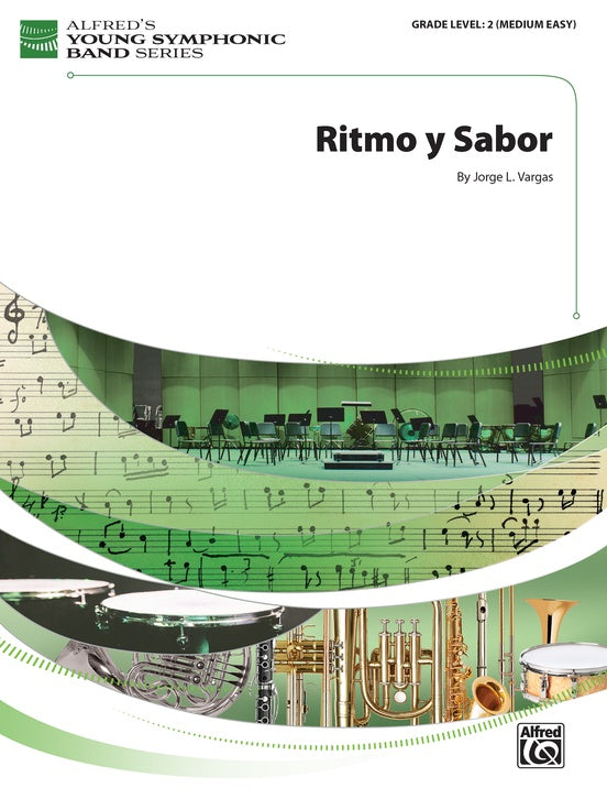 Ritmo y Sabor - Concert Band Conductor Score & Parts(Digital Download)