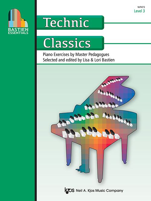 Technic Classics Level 3 - Bastien Essentials - Selected and Edited by Lisa and Lori Bastien - Piano - Kjos