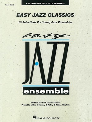 Easy Jazz Classics - Tenor Sax 2 - Various - Hal Leonard