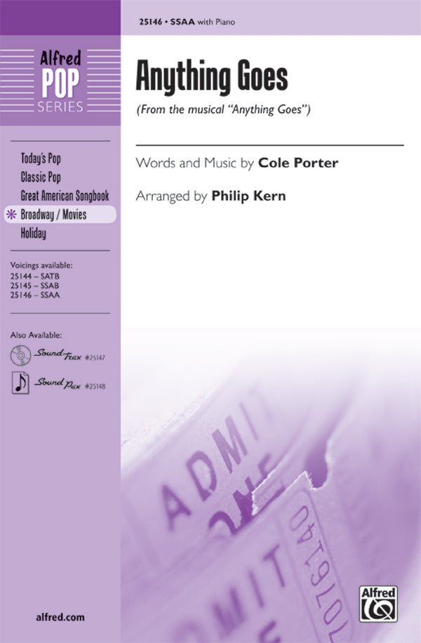 ANYTHING GOES SSAA/PNO ARR KERN