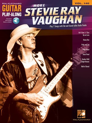 More Stevie Ray Vaughan - Guitar Play-Along Volume 140 - Guitar Hal Leonard Guitar TAB with Lyrics & Chords /CD