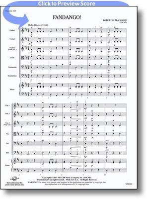Fandango! - Robert D. McCashin - FJH Music Company Score/Parts