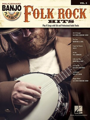 Folk/Rock Hits - Banjo Play-Along Volume 3 - Various - Banjo Hal Leonard /CD