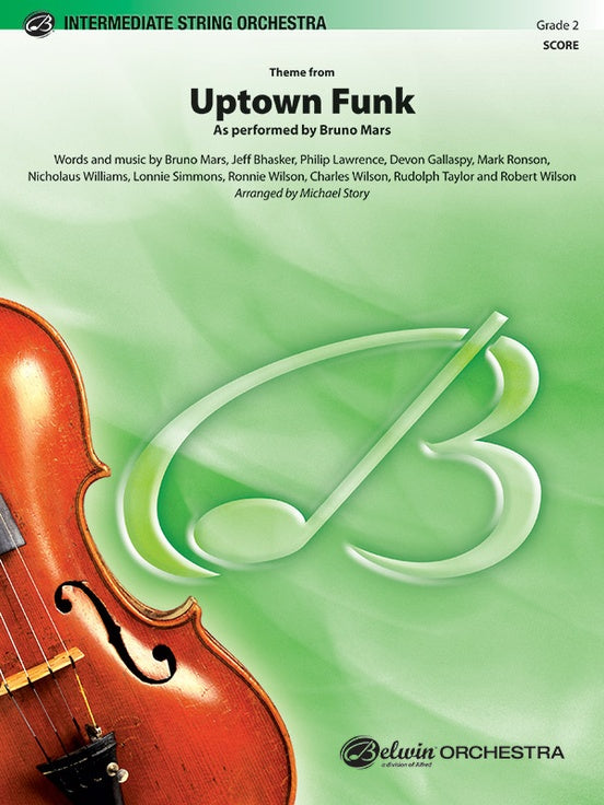 Uptown Funk, Theme from - String Orchestra Conductor Score & Parts (Digital Download)
