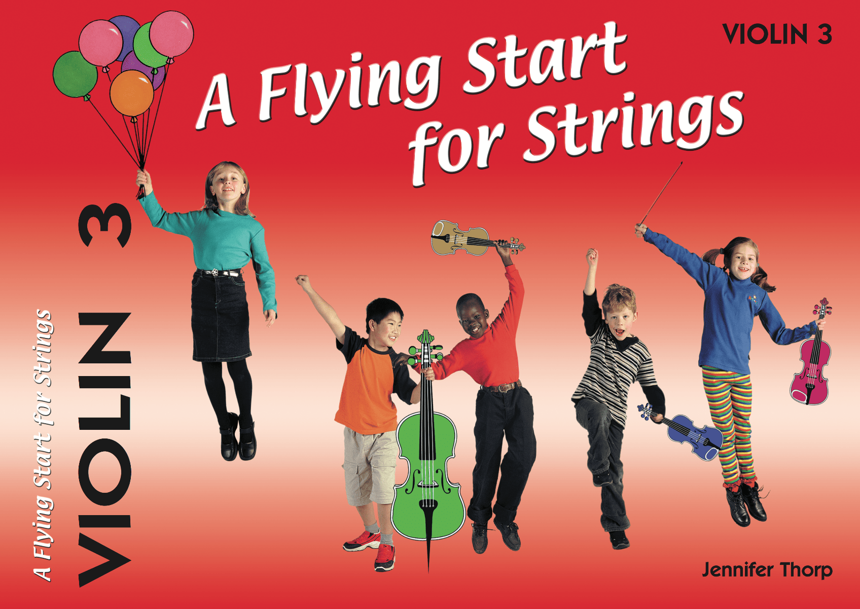 Flying Start for Strings Book 3 - Violin by Thorp Flying Strings FS039