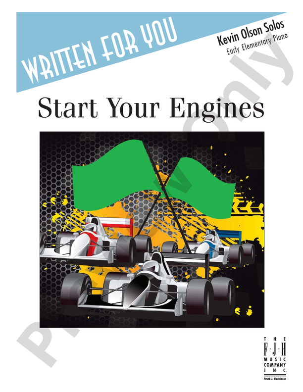 Start Your Engines - Piano (Digital Download)
