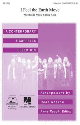 I Feel the Earth Move - SSAA Deke Sharon Contemporary A Cappella Publishing Choral Score Octavo