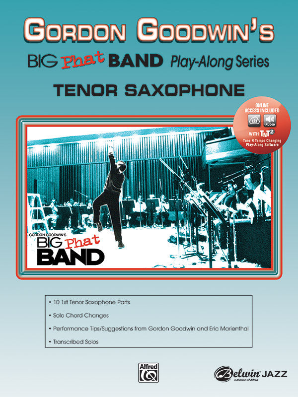 Big Phat Band Playalong Tenor Sax Bk/Cd