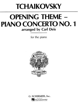 Tchaikovsky - Concerto #1: 1st Movement - Piano Solo Schirmer Tchaikovsky - Waltz of the Flowers - Piano Solo Schirmer 50282420