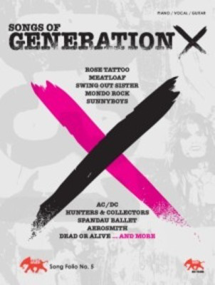Songs Of Generation X Sasha Song Folio 5 Pvg -