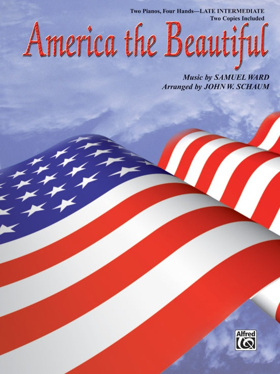 America the Beautiful - Arr. John W Schaum - 2 Pianos, 4 Hands (Digital Download)