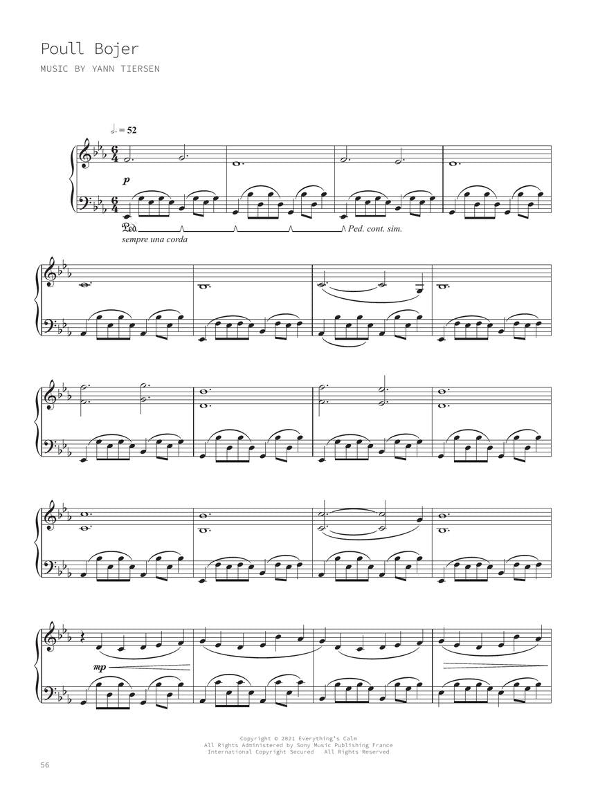 Tiersen - Kerber - Piano Solo Hal Leonard 369200